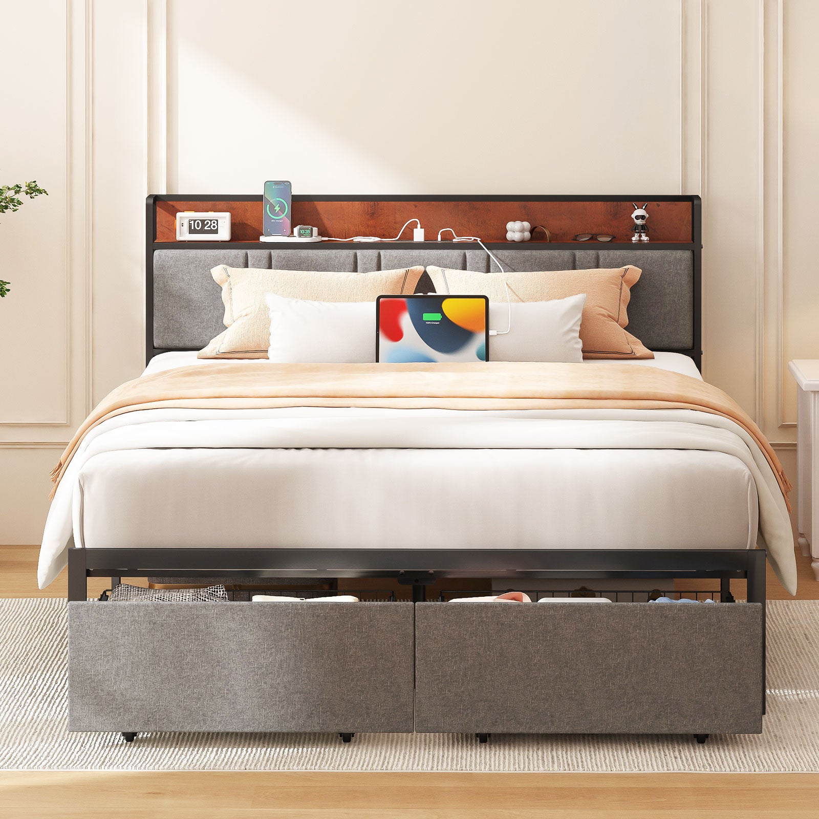 Queen Storage Bed Frame Buy Best Storage Bed Online At Best Price In