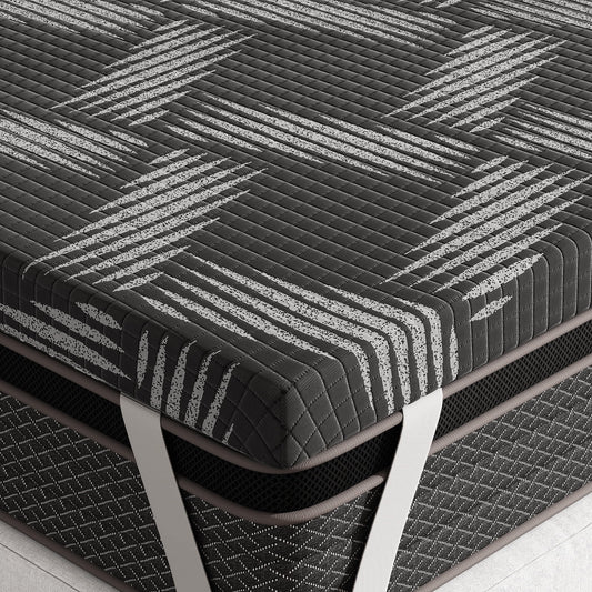 Memory Foam Mattress Topper Queen Size, 3 Inch Gel Infused Cooling Mattress Pad with Breathable Bamboo Cover, Pressure Relief & Machine Washable Bed Topper