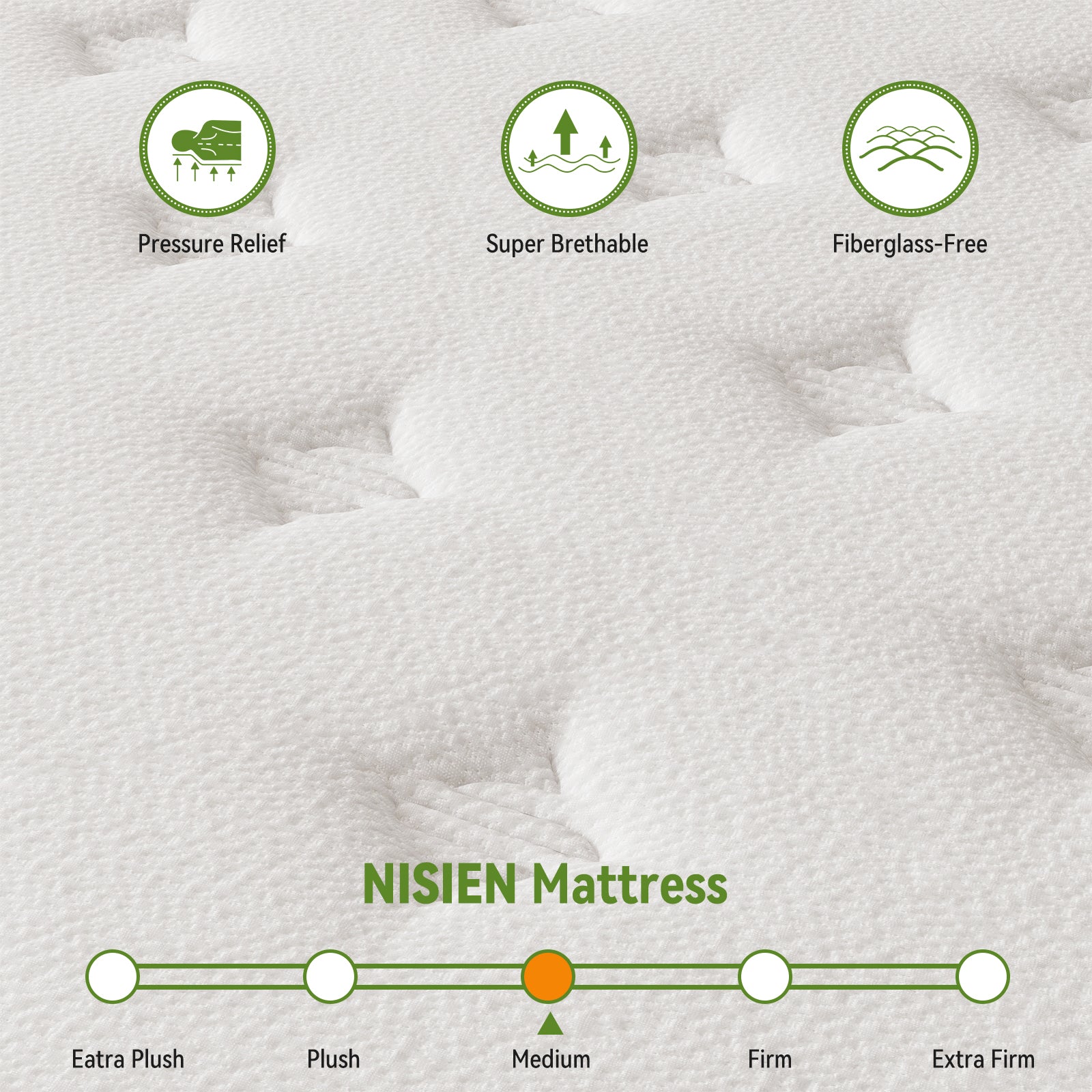 Queen Mattress,Nisien 12 Inch Hybrid Mattress in a Box, Gel Memory Foam  Mattress,Individually Wrapped Pocket Coils Innerspring Mattress, Support 